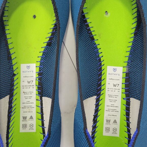 ROTHY'S The Square Pacific Limited Edition size 7 37.5 - Picture 7 of 8